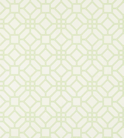Veranda Trellis Wallpaper - Green 
