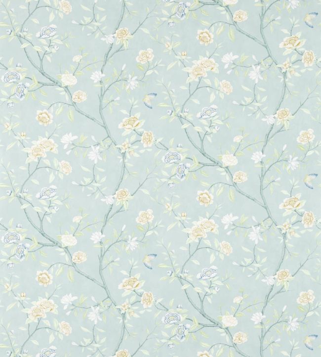 Nostell Priory Wallpaper - Blue - Zoffany