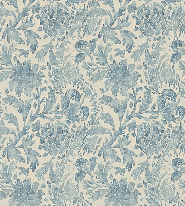 Cochin Wallpaper - Blue 