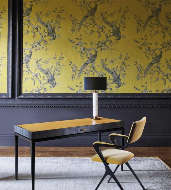 Darnley Room Wallpaper - Yellow