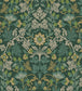 Floral Bloom Wallpaper - Green 