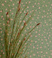 Graphic Flowers Room Wallpaper 3 - Green