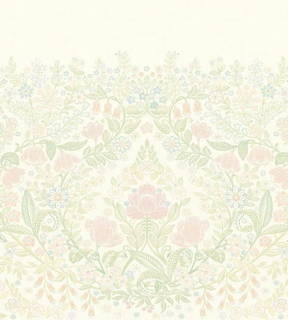 Regal Florals Wallpaper - Cream 