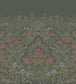 Regal Florals Wallpaper - Brown