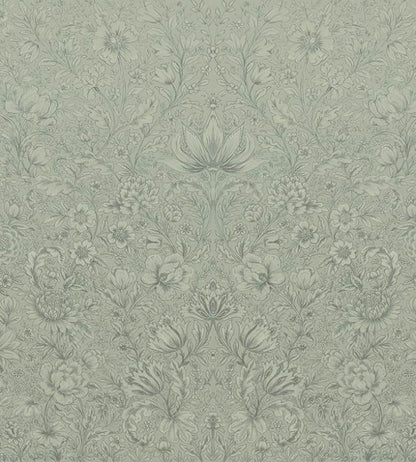 Floral Sketch Wallpaper - Gray