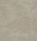 Oasis Palm Wallpaper - Gray 