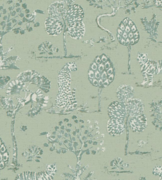 Woodland Wallpaper - Green 
