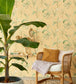Botanical Oasis Room Wallpaper - Sand