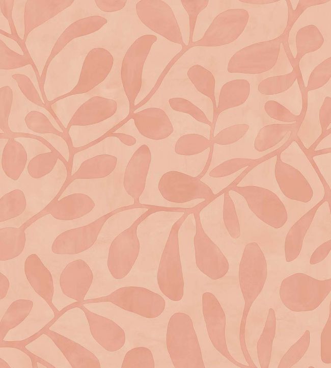 Natural Growth Wallpaper - Pink 