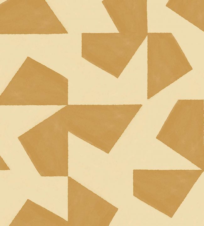 Scattered Geometry Wallpaper - Sand 