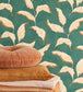Torn Botanical Room Wallpaper - Green
