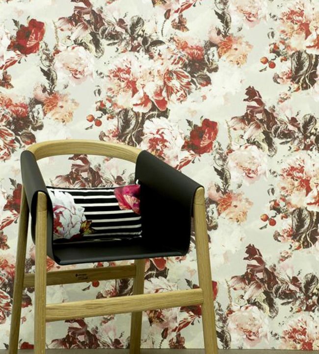 Flamboyant Room Wallpaper - Pink