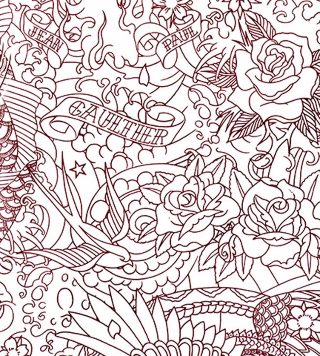 Horimono Wallpaper - Purple