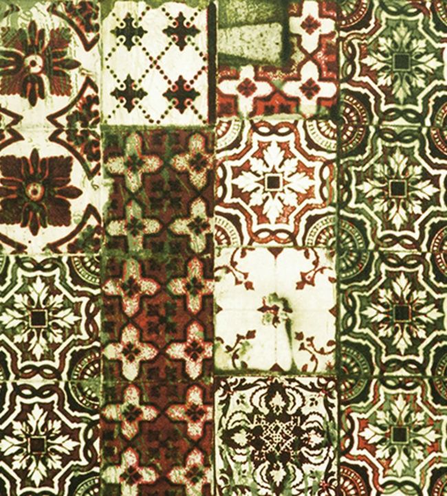 Porto Wallpaper - Green