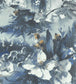 Brume Wallpaper - Blue
