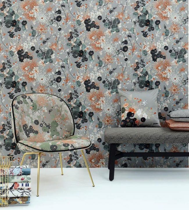 Yokata Room Wallpaper - Gray