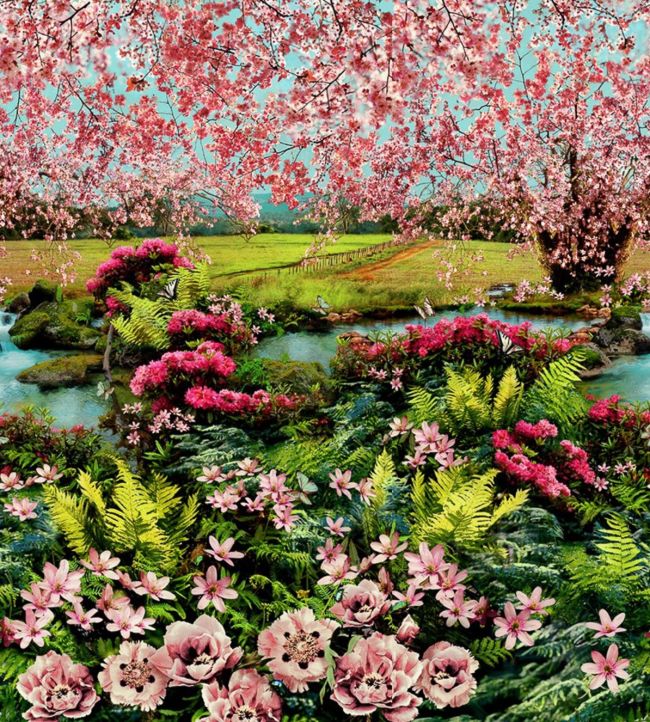 Festival Wallpaper - Multicolor