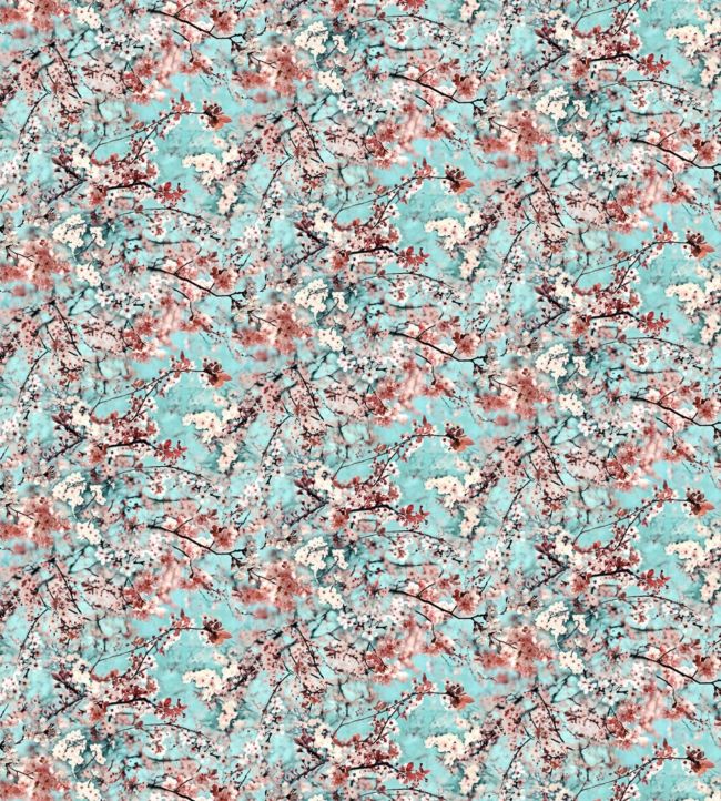 Cerisier Wallpaper - Teal