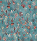 Corail Wallpaper - Teal 