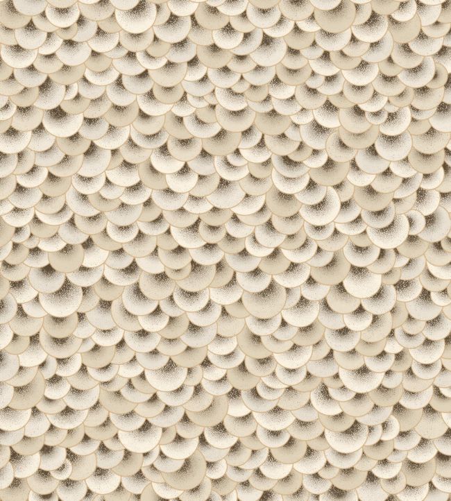 Ecailles Wallpaper - Cream