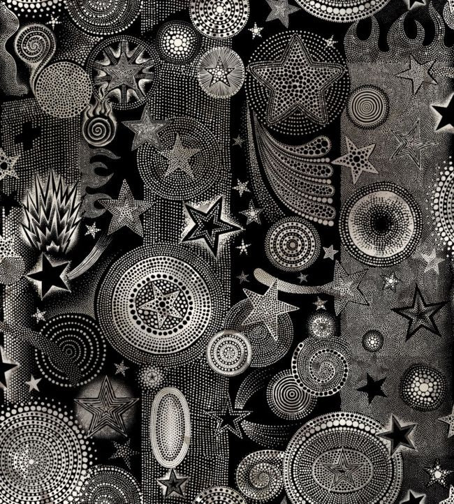 Etoiles Wallpaper - Black