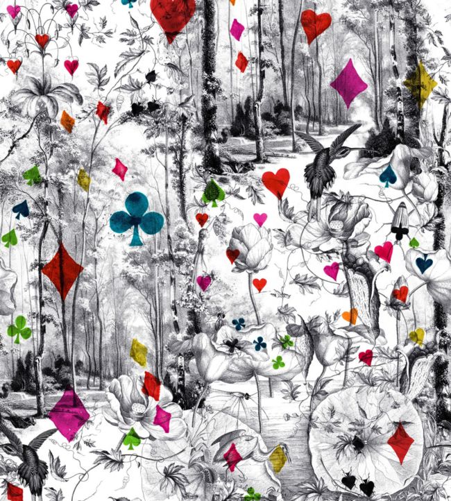 Beriba Wallpaper - Multicolor