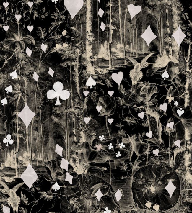 Beriba Wallpaper - Black