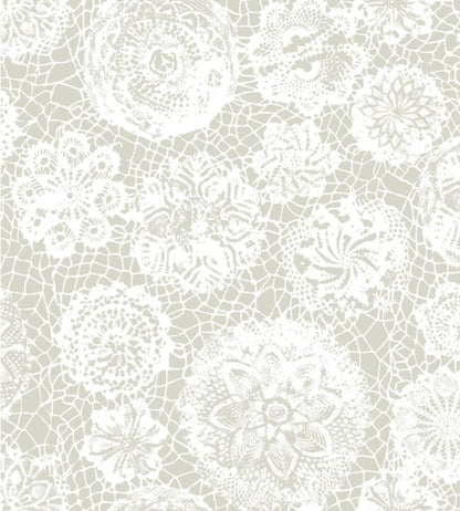 Punto Madama Wallpaper - Gray 