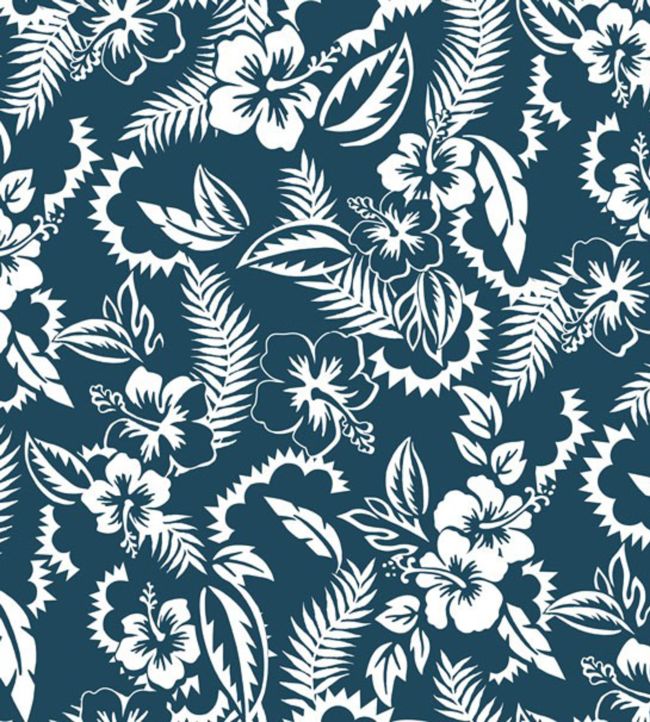Jamaique Wallpaper - Blue