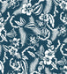 Jamaique Wallpaper - Blue