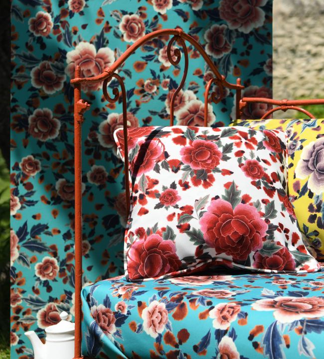 Macao Room Wallpaper 2 - Teal