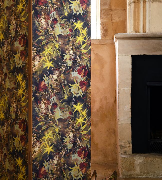 Vanille Room Wallpaper - Multicolor