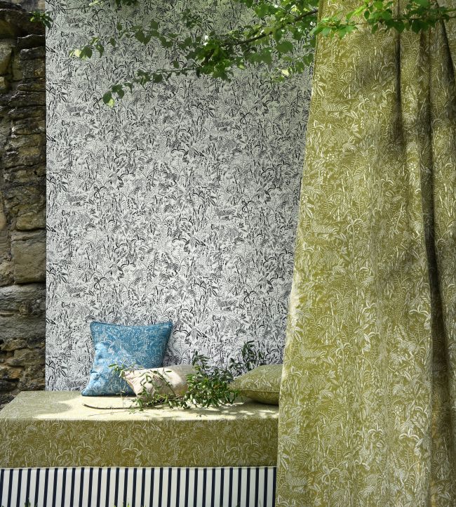 Afrika Room Fabric - Green