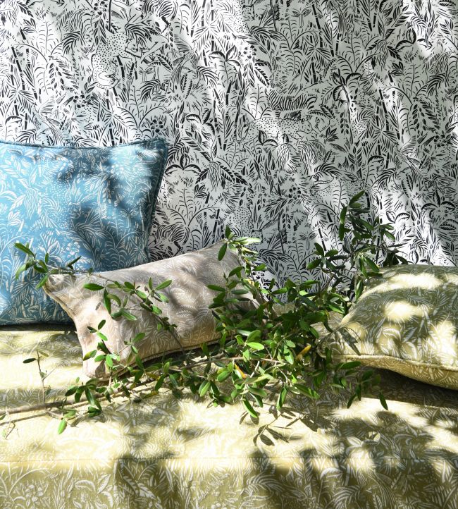 Afrika Room Fabric 2 - Green