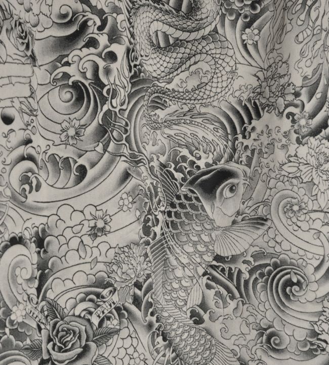 Komodo Fabric - Black