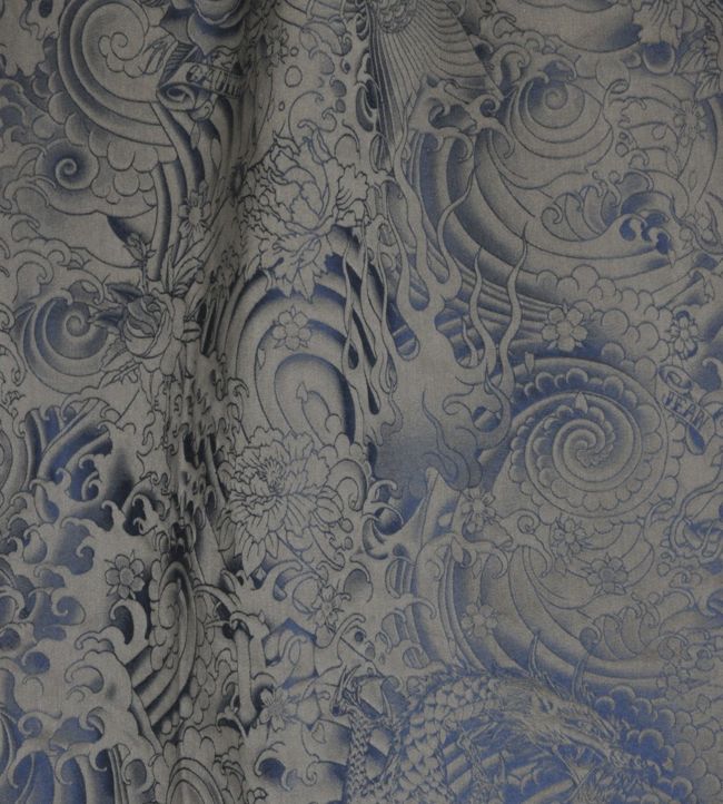 Komodo Fabric - Blue