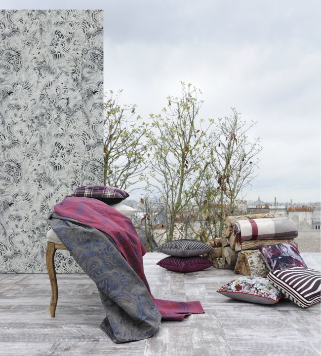 Mousson Room Fabric - Green