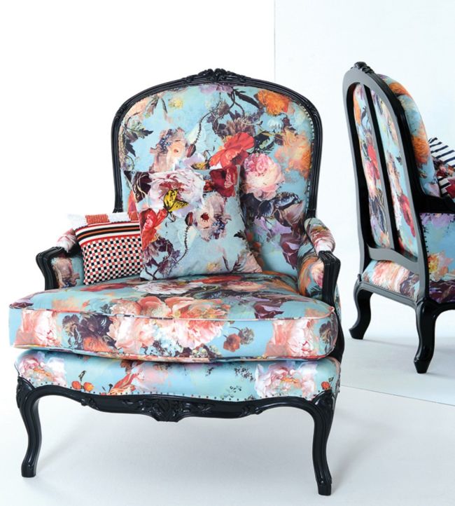 Botanique Room Fabric 2 - Teal