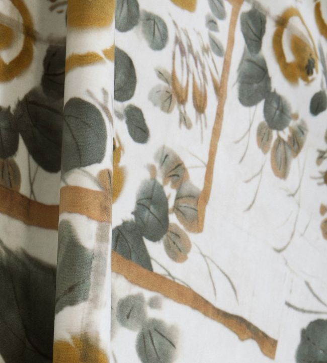 Babouchka Fabric - Green