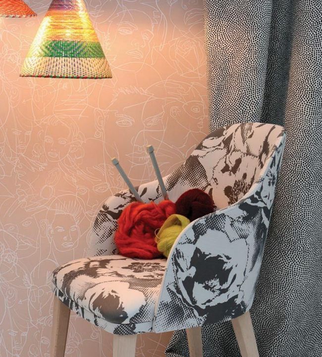 Pivonka Room Fabric - Gray