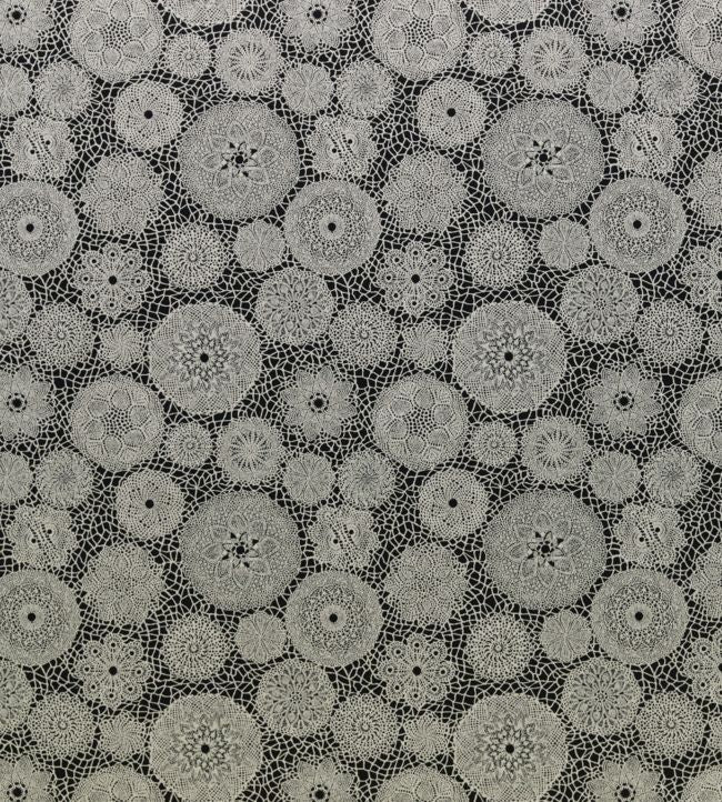 Macrame Fabric - Gray