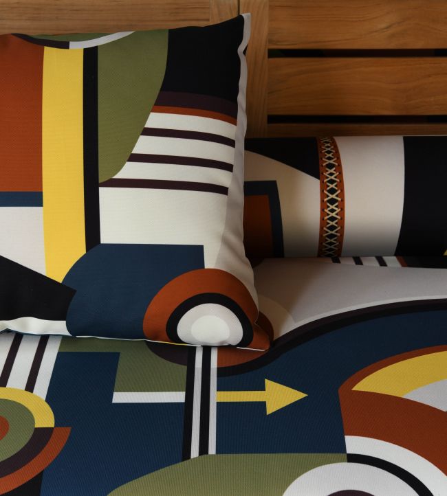 Constructivisme Room Fabric 2 - Multicolor