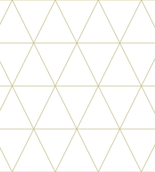 Geometric Wallpaper - White