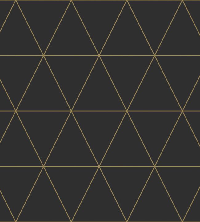 Geometric Wallpaper - Black
