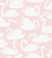 Swans Wallpaper - Pink