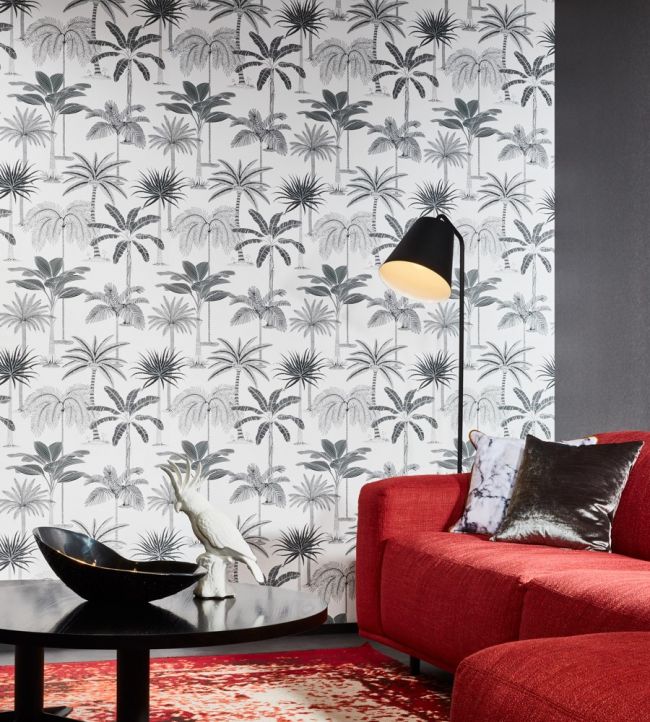 Royal Room Wallpaper - Gray