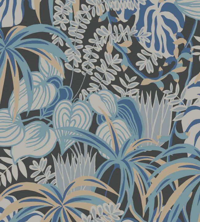 Greenery Wallpaper - Blue