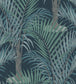 Palma Wallpaper - Teal 