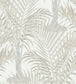 Palma Wallpaper - White 