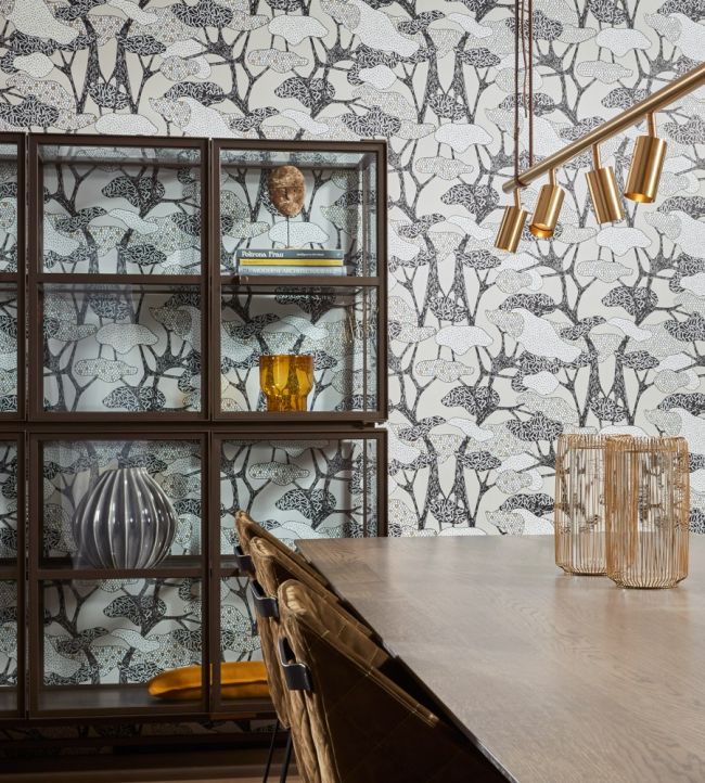 Botany Room Wallpaper - White